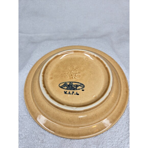 Pfaltzgraff Vintage American Blue Speckled Pattern 7" Plate Old Castle Replace - Picture 4 of 5